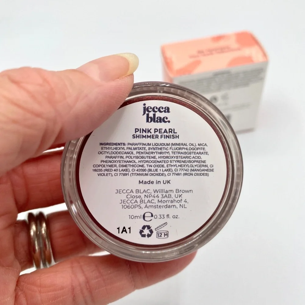 Jecca Blac | Play Pots | Pink Pearl | Eyes, Lips & Cheeks. Shimmer Finish BNIB